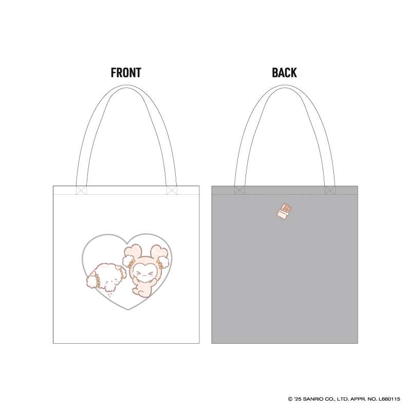 TWICE LOVELYS×SANRIO CHARACTERS トートバッグ【DAVELY×COGIMYUN】