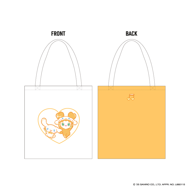 TWICE LOVELYS×SANRIO CHARACTERS トートバッグ【JIVELY×CINNAMOROLL】