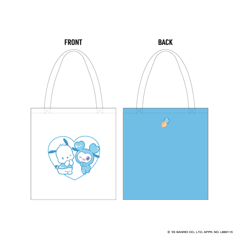 TWICE LOVELYS×SANRIO CHARACTERS トートバッグ【NAVELY×POCHACCO】