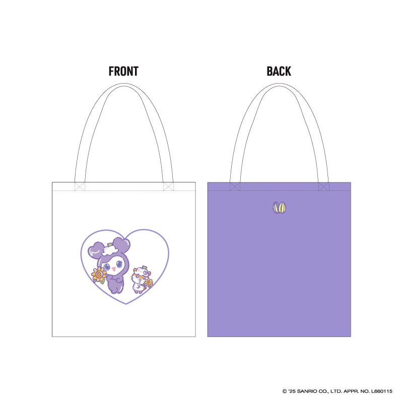 TWICE LOVELYS×SANRIO CHARACTERS トートバッグ【SAVELY×COROCOROKURIRIN】