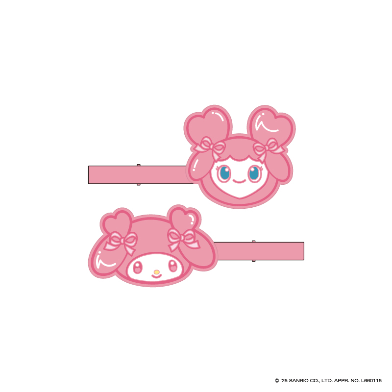 TWICE LOVELYS×SANRIO CHARACTERS マルチクリップ【MOVELY×MY MELODY】