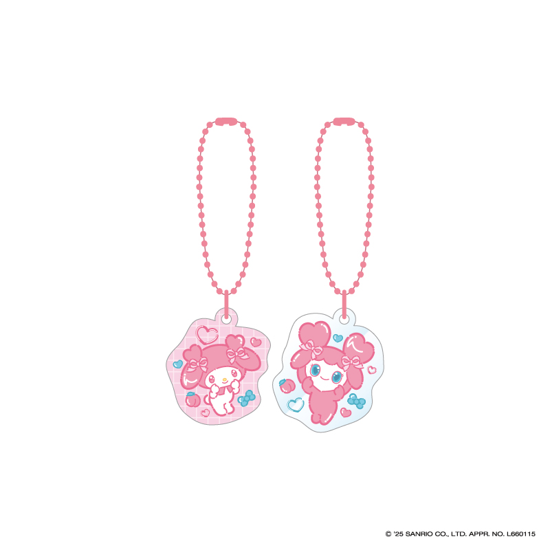 TWICE LOVELYS×SANRIO CHARACTERS アクリルキーホルダーセット【MOVELY×MY MELODY】