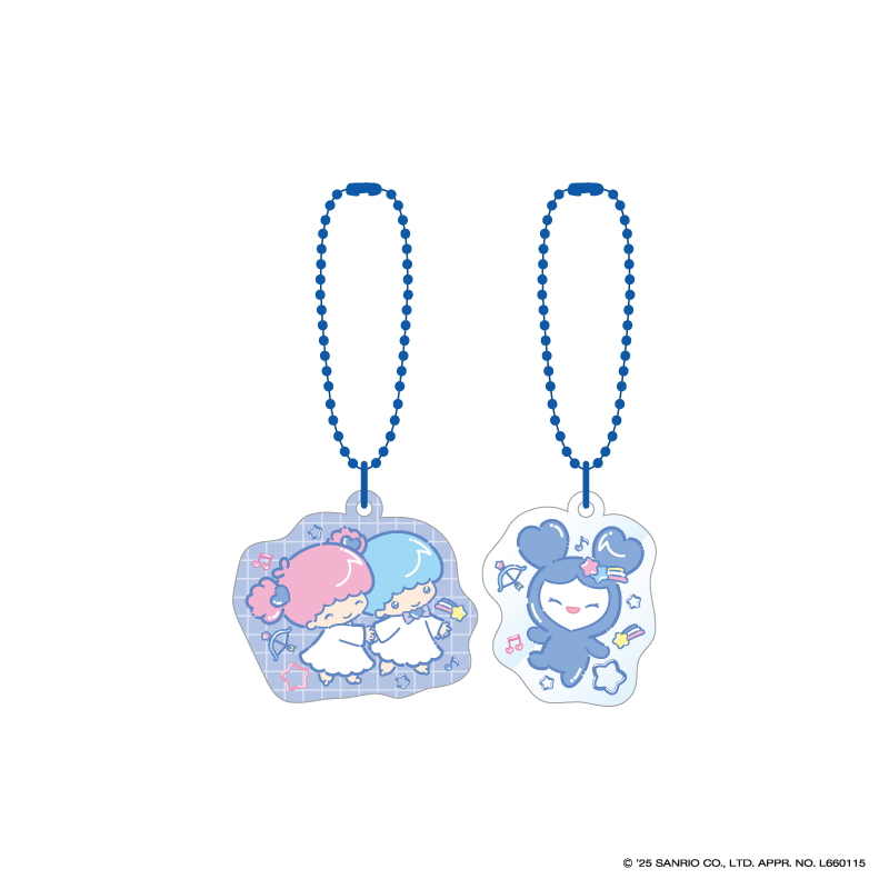 TWICE LOVELYS×SANRIO CHARACTERS アクリルキーホルダーセット【TZUVELY×LITTLE TWIN STARS】