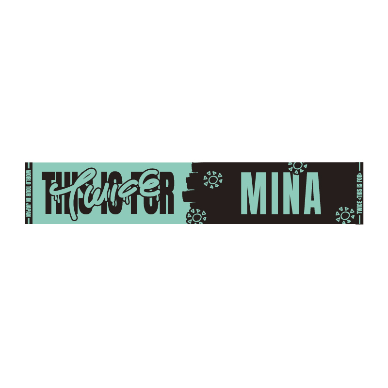 マフラータオル【MINA】 Designed by MINA