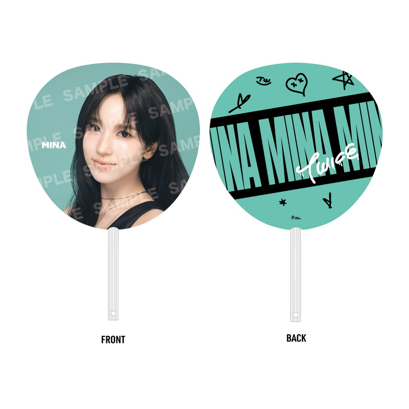 うちわ【MINA】