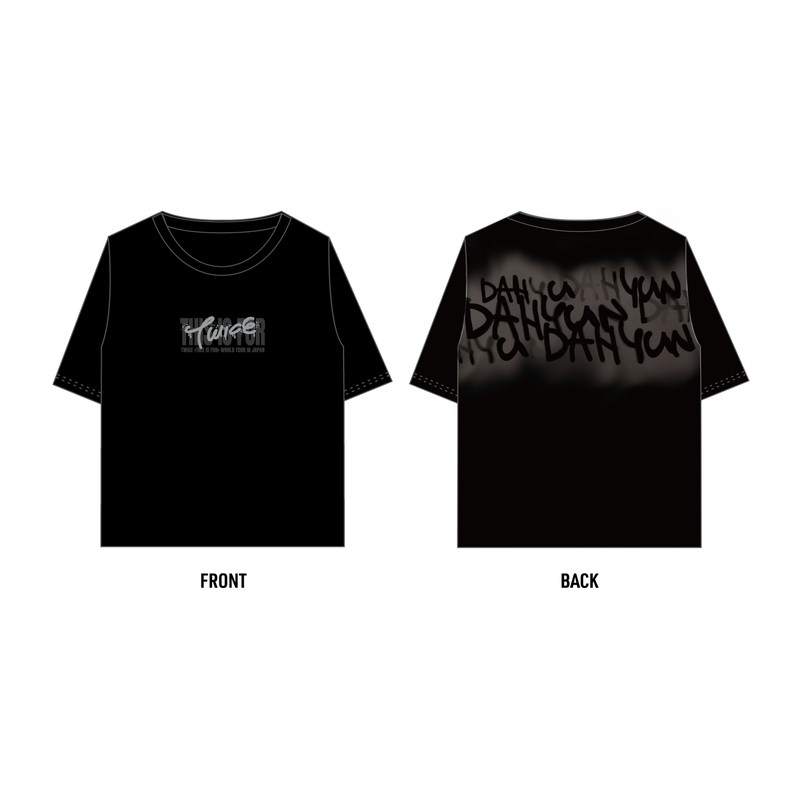 Tシャツ〈BLACK〉/ DAHYUN