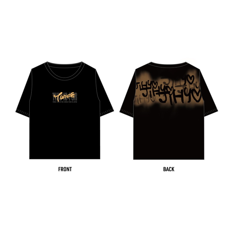 Tシャツ〈BLACK〉/ JIHYO