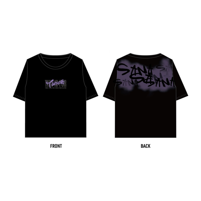 Tシャツ〈BLACK〉/ SANA