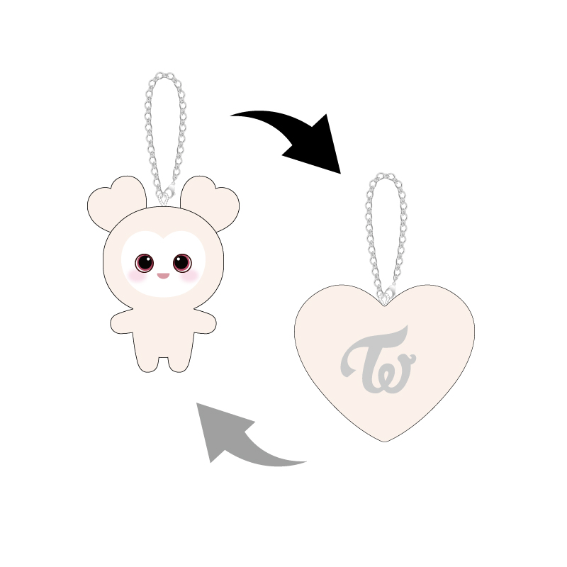 BABY LOVELYS リバーシブルバッグチャーム【Baby DAVELY】