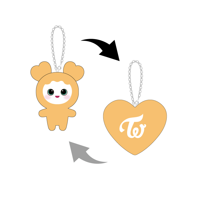 BABY LOVELYS リバーシブルバッグチャーム【Baby JIVELY】