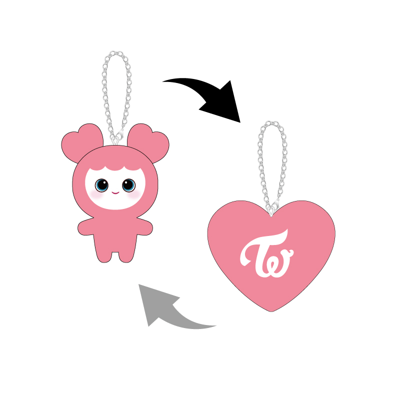 BABY LOVELYS リバーシブルバッグチャーム【Baby MOVELY】