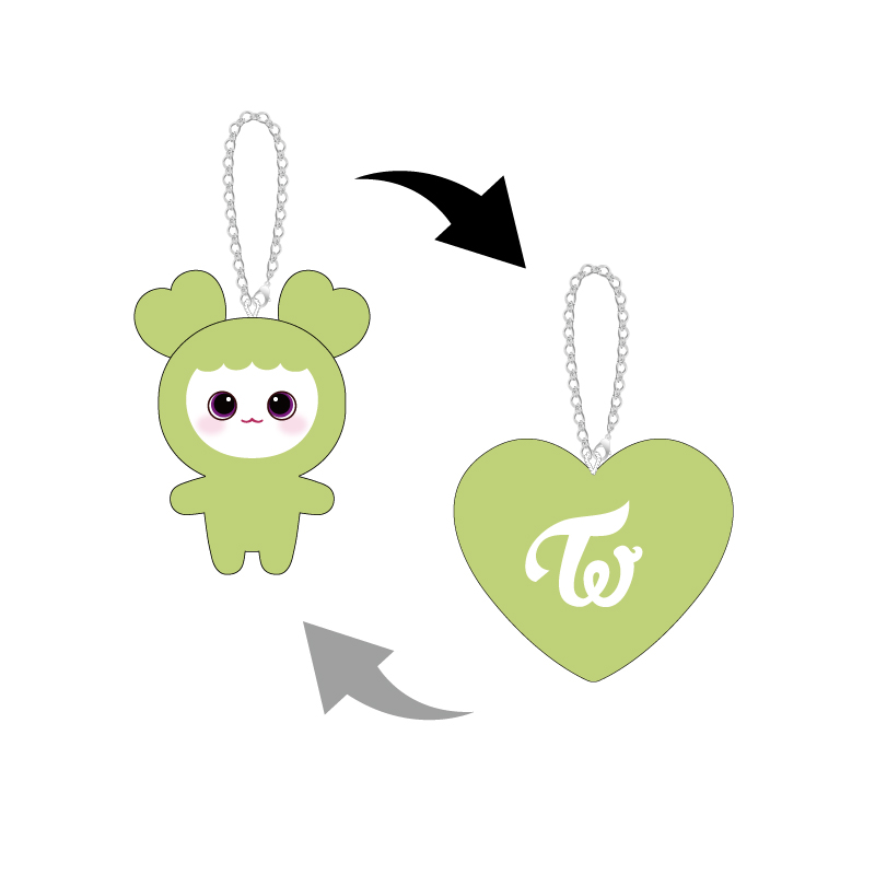 BABY LOVELYS リバーシブルバッグチャーム【Baby JEONGVELY】