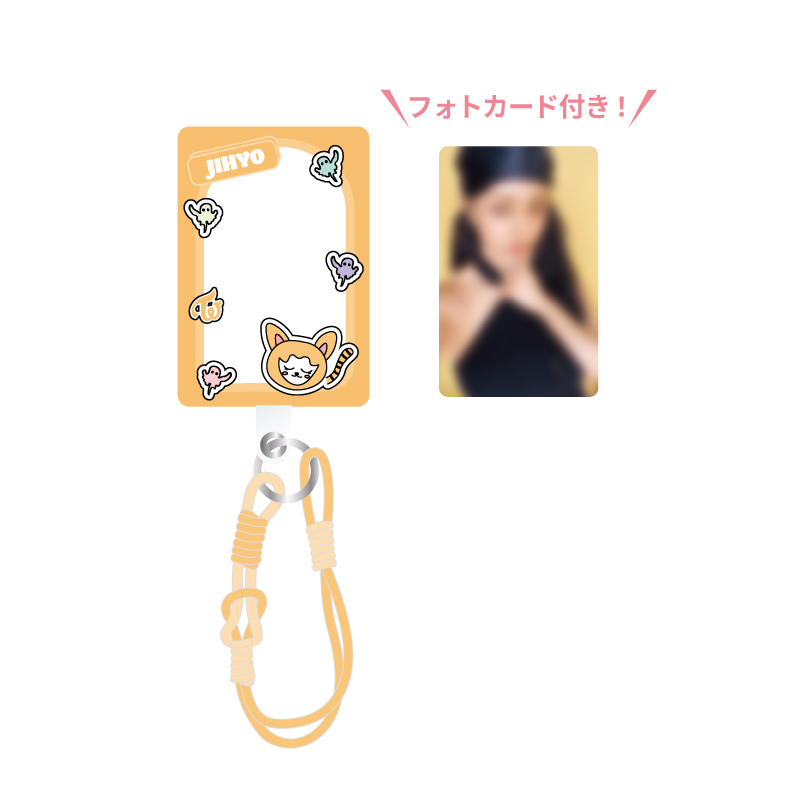 フォンタブ&ストラップ【JIHYO】 Designed by JIHYO
