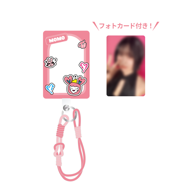 フォンタブ&ストラップ【MOMO】 Designed by MOMO