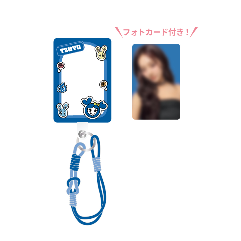 フォンタブ&ストラップ【TZUYU】 Designed by TZUYU