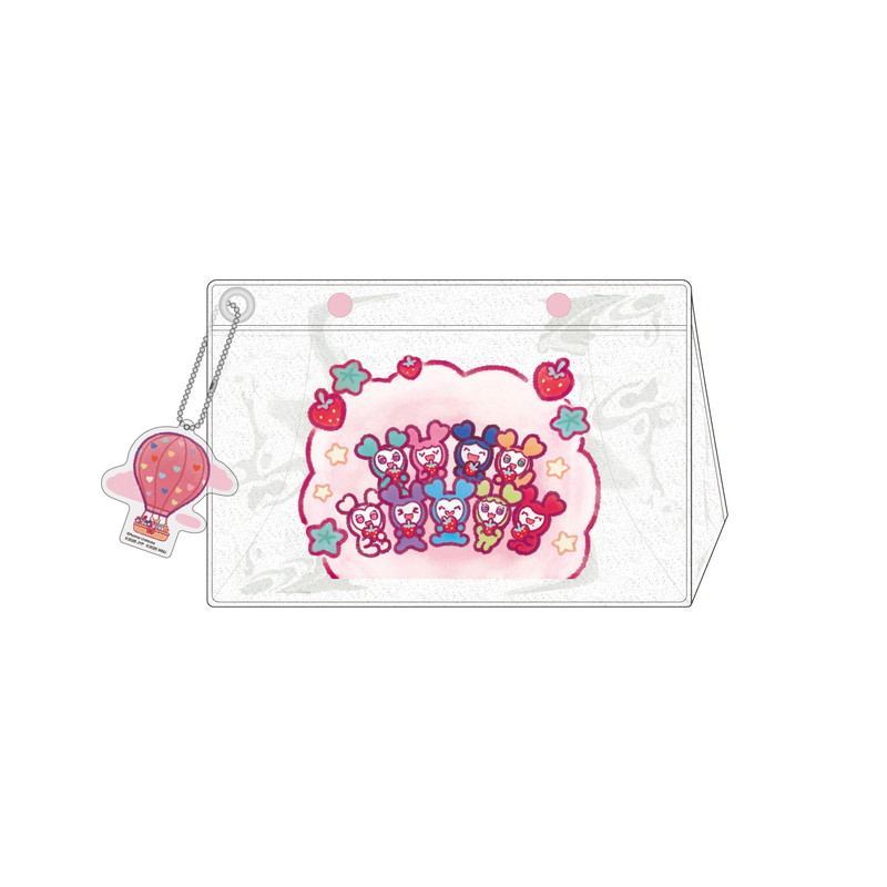 TWICE LOVELYS クリアポーチ