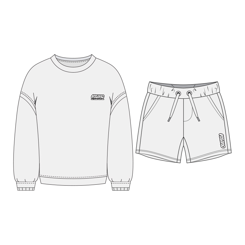 ソフトテリーラウンジセット (WHITE)