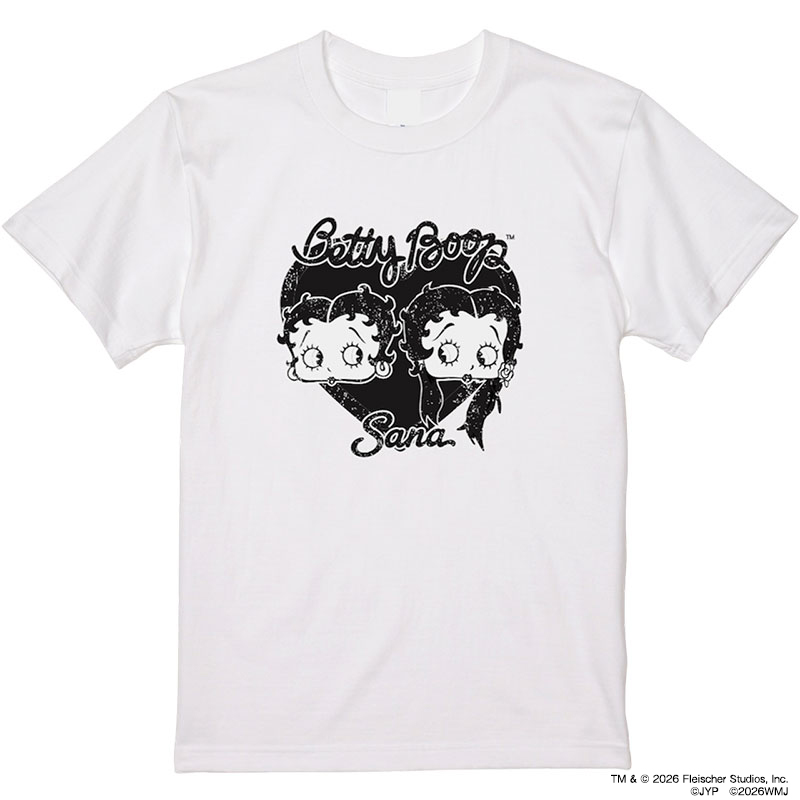 Betty Boop×SANA ホワイトTシャツ