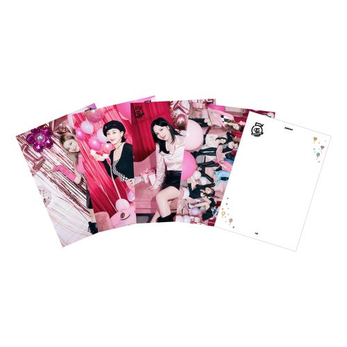 TWICE JAPAN DEBUT 5th Anniversary Goods ポストカードセット【B】(4枚入り)SANA・JIHYO・MINA・集合B
