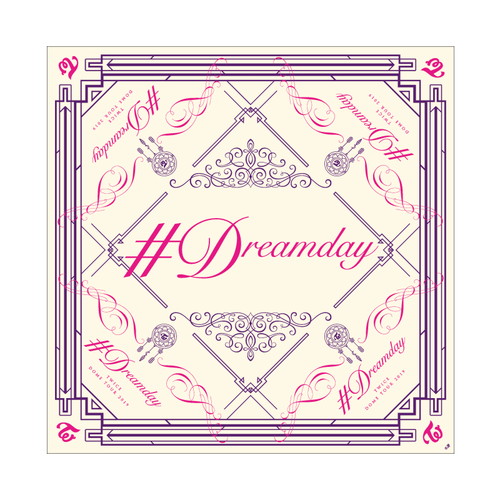 TWICE DOME TOUR 2019“#Dreamday”　スカーフ