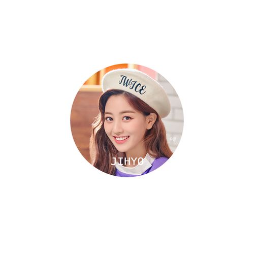 TWICE 『TWICE in Wonderland』  缶バッチ【JIHYO】