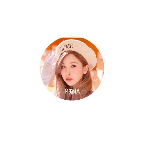 TWICE 『TWICE in Wonderland』  缶バッチ【MINA】