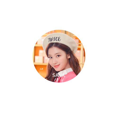 TWICE 『TWICE in Wonderland』  缶バッチ【SANA】