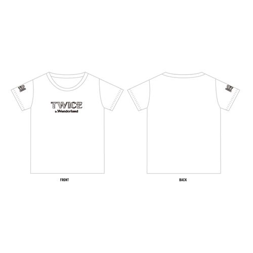 TWICE 『TWICE in Wonderland』  Tシャツ