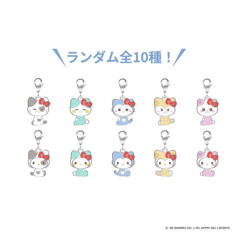 TWINZY × HELLO KITTY ランダムキーホルダーチャーム