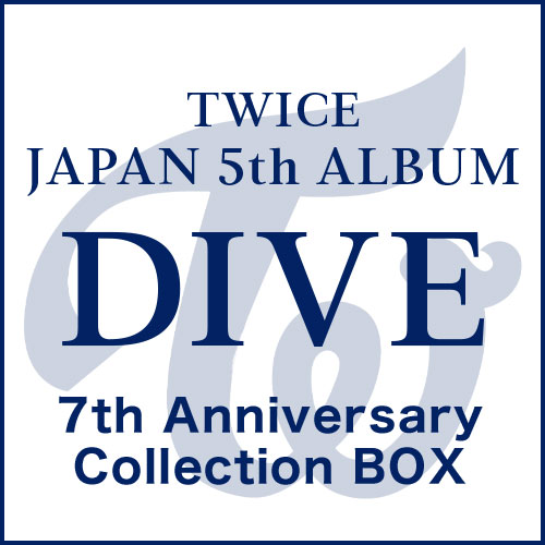 TWICE　JAPAN 5th ALBUM「DIVE」7th Anniversary Collection BOX