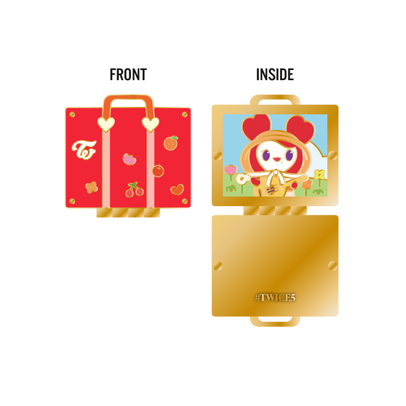 TWICE LOVELYS ヒンジピンバッチ【CHAENGVELY】