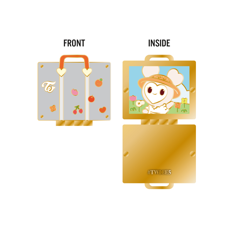 TWICE LOVELYS ヒンジピンバッチ【DAVELY】