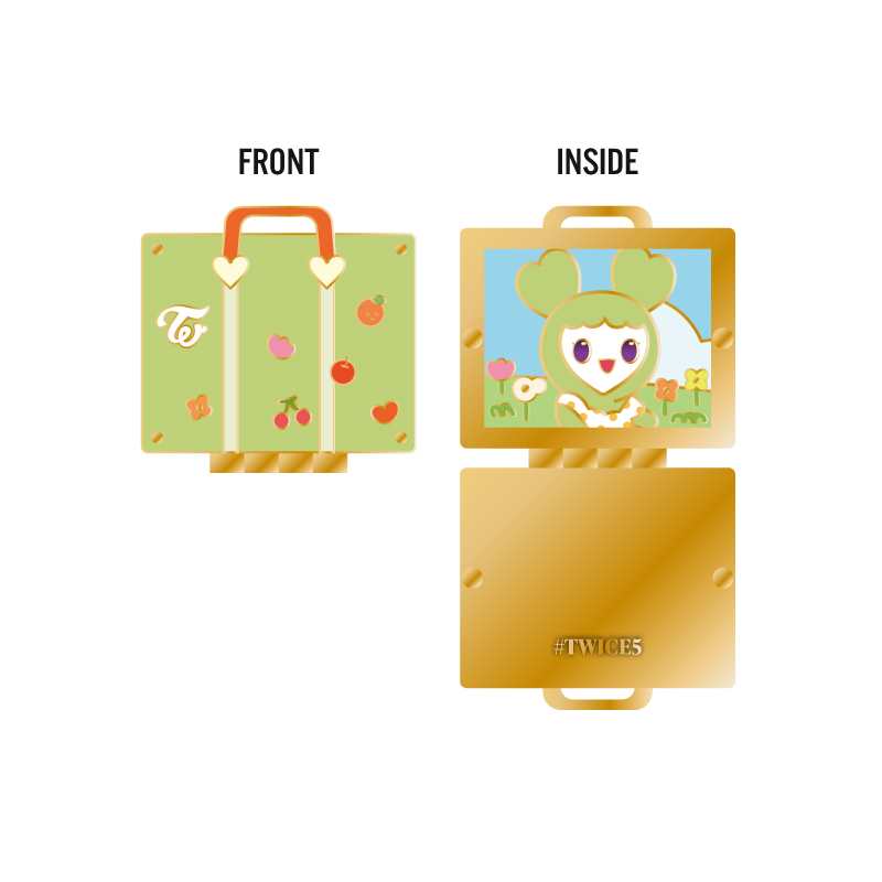 TWICE LOVELYS ヒンジピンバッチ【JEONGVELY】