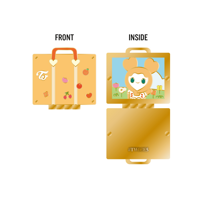 TWICE LOVELYS ヒンジピンバッチ【JIVELY】