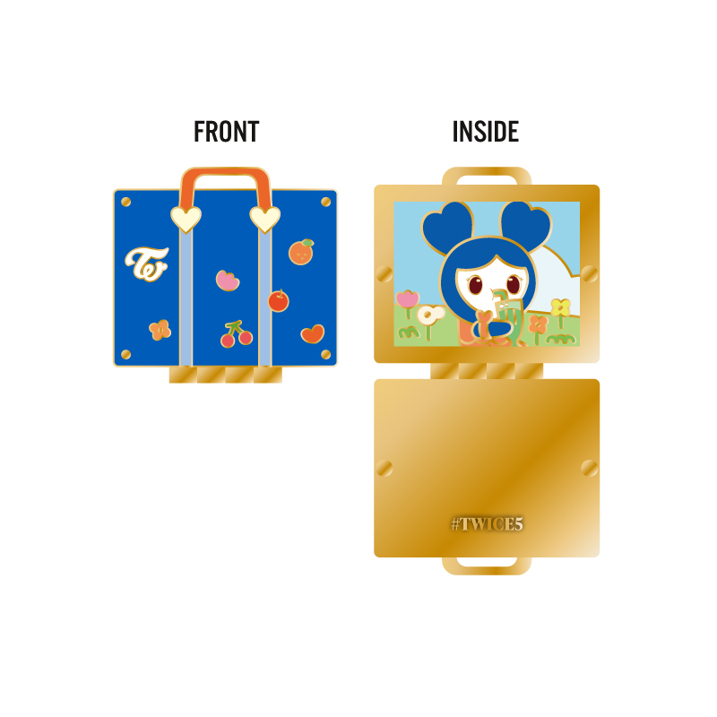 TWICE LOVELYS ヒンジピンバッチ【TZUVELY】