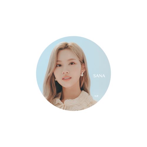 4th BEST ALBUM 『#TWICE4』リリース記念グッズ 缶バッチ【SANA】