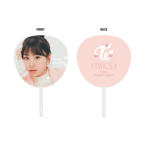 4th BEST ALBUM 『#TWICE4』リリース記念グッズ うちわ【CHAEYOUNG】