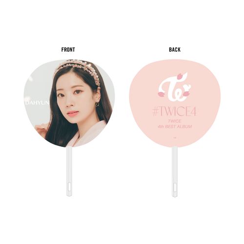 4th BEST ALBUM 『#TWICE4』リリース記念グッズ うちわ【DAHYUN】
