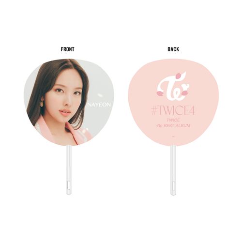 4th BEST ALBUM 『#TWICE4』リリース記念グッズ うちわ【NAYEON】