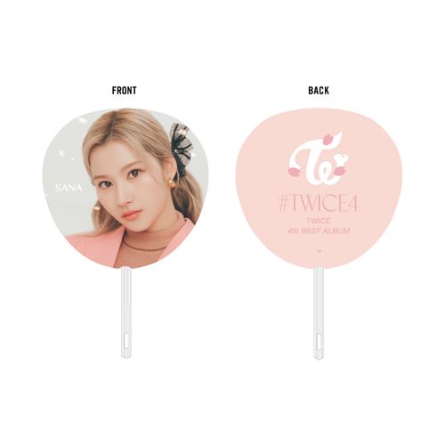4th BEST ALBUM 『#TWICE4』リリース記念グッズ うちわ【SANA】