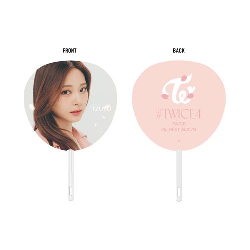 4th BEST ALBUM 『#TWICE4』リリース記念グッズ うちわ【TZUYU】