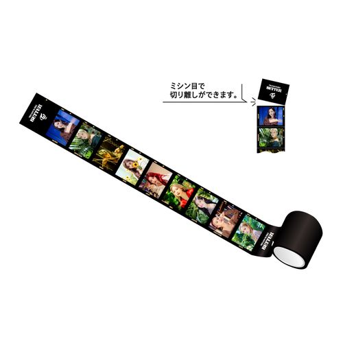 TWICE JAPAN 7th SINGLE「BETTER」リリース記念グッズ  フィルム風ロールステッカー