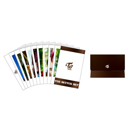 TWICE JAPAN 7th SINGLE「BETTER」リリース記念グッズ  フォトカードセット(10枚入り)