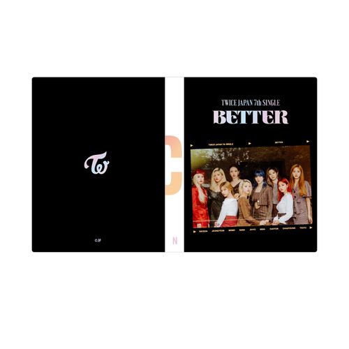 TWICE JAPAN 7th SINGLE「BETTER」リリース記念グッズ  トレカケース
