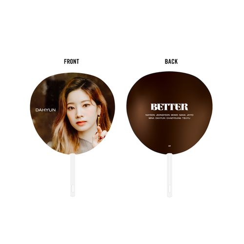 TWICE JAPAN 7th SINGLE「BETTER」リリース記念グッズ  うちわ【DAHYUN】