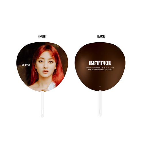 TWICE JAPAN 7th SINGLE「BETTER」リリース記念グッズ  うちわ【JIHYO】