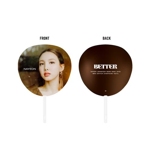 TWICE JAPAN 7th SINGLE「BETTER」リリース記念グッズ  うちわ【NAYEON】