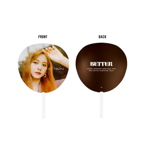 TWICE JAPAN 7th SINGLE「BETTER」リリース記念グッズ  うちわ【TZUYU】