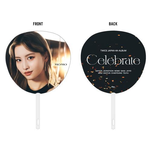 TWICE JAPAN 4th ALBUM 『Celebrate』リリース記念グッズ うちわ【MOMO】