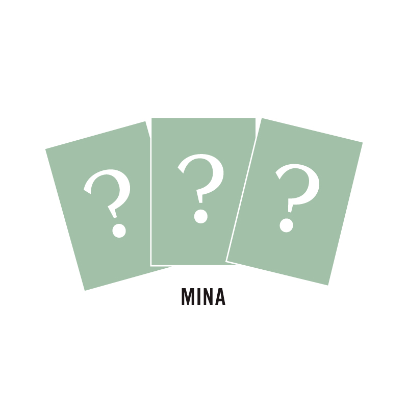 ライブフォトトレカ(3枚セット)【MINA】